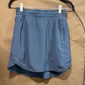 LULULEMON-Blue Athletic Skort